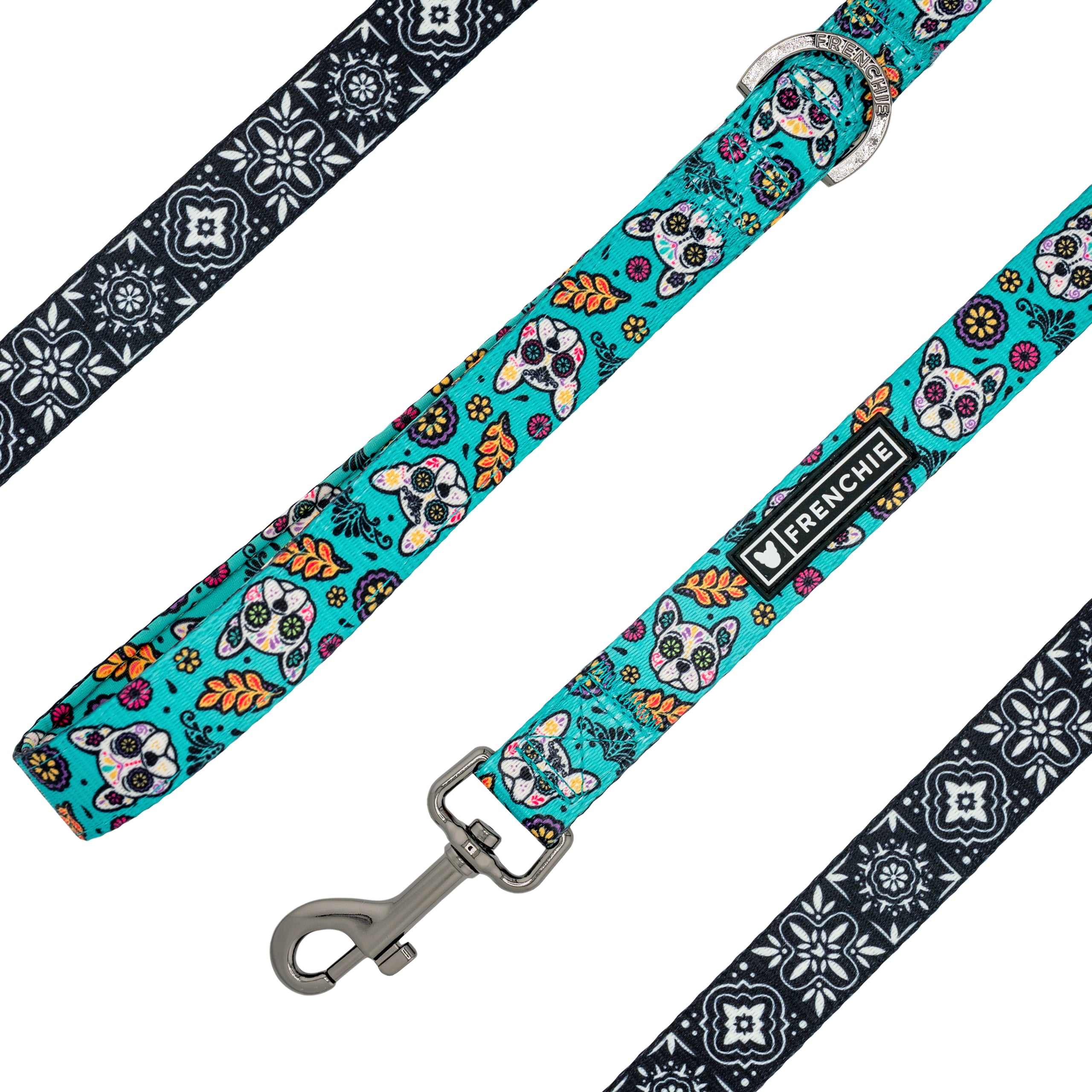 Comfort leash in Halloween Masks print