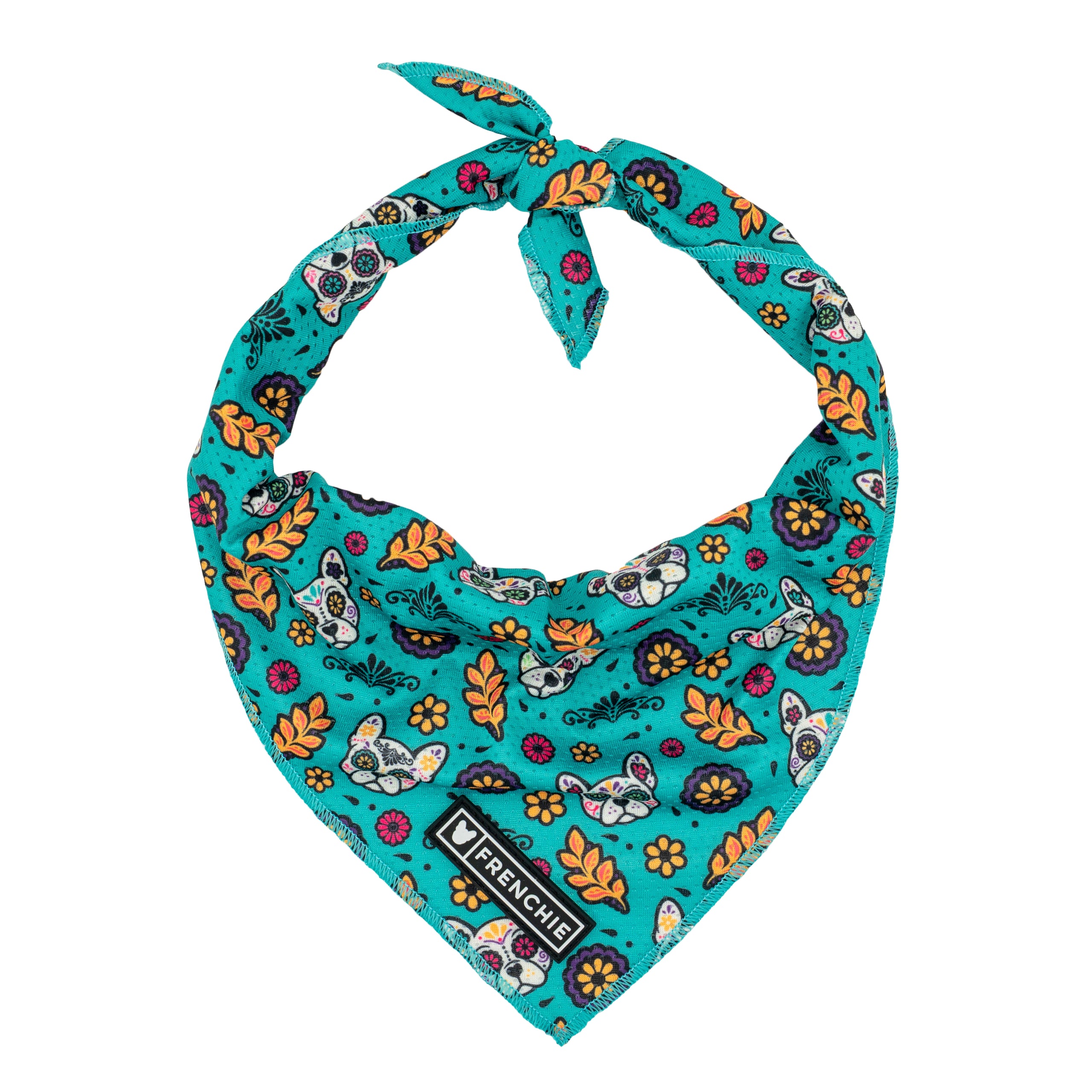Poo bag holder in Halloween Masks print