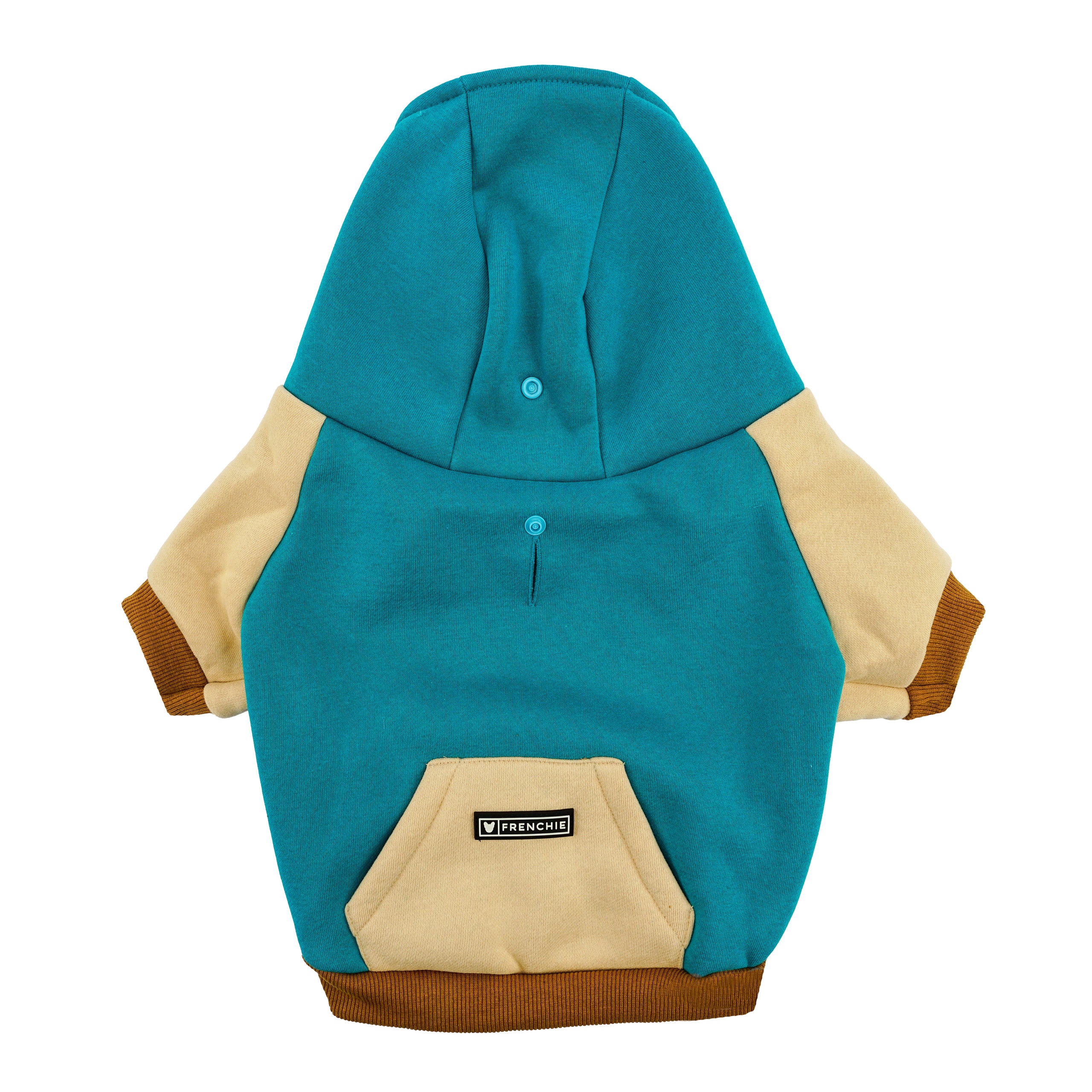 Frenchie Dog Hoodie Oasis Varsity Fit for Frenchies and Small Breeds