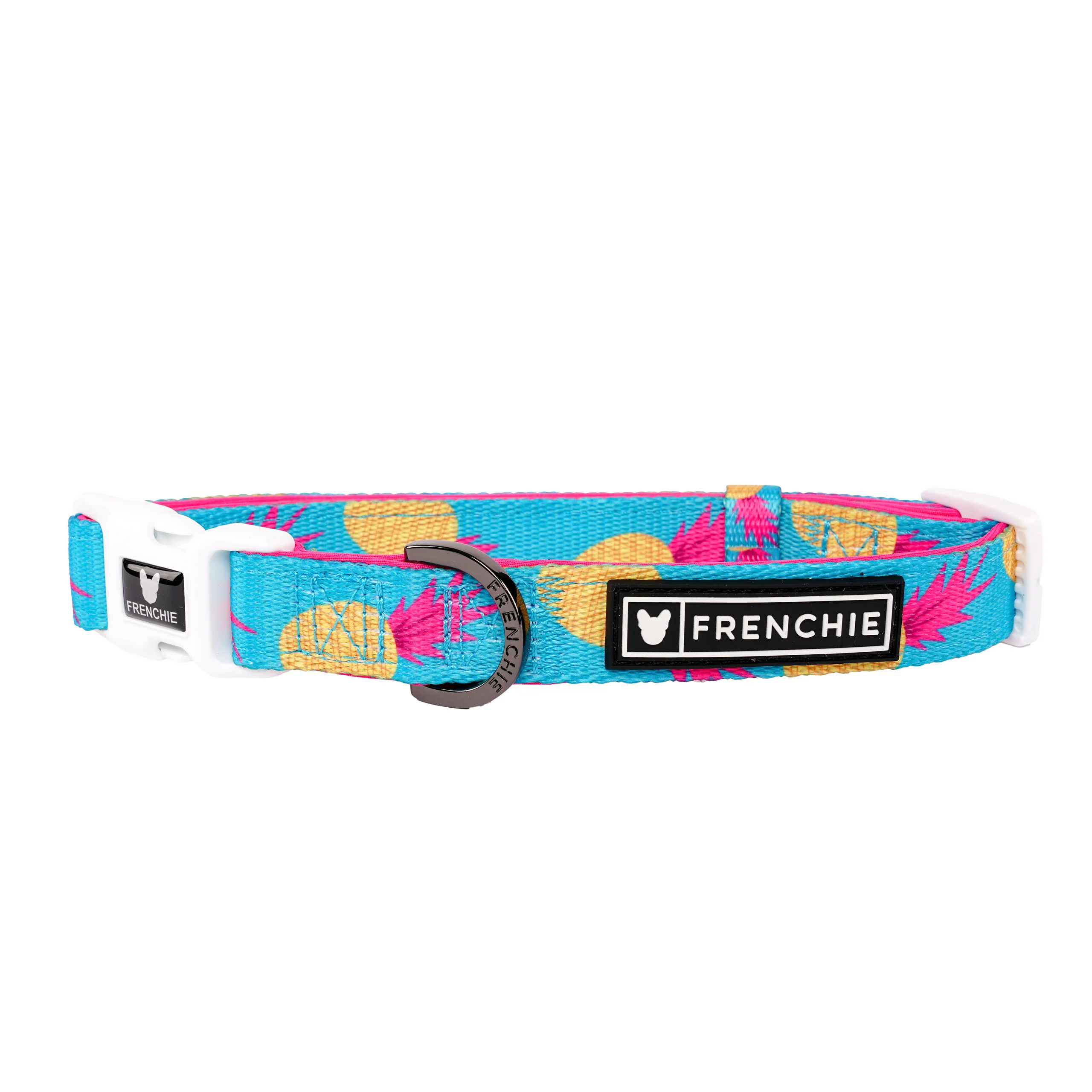 Frenchie Comfort Collar Tropical Punch with Neoprene Padding