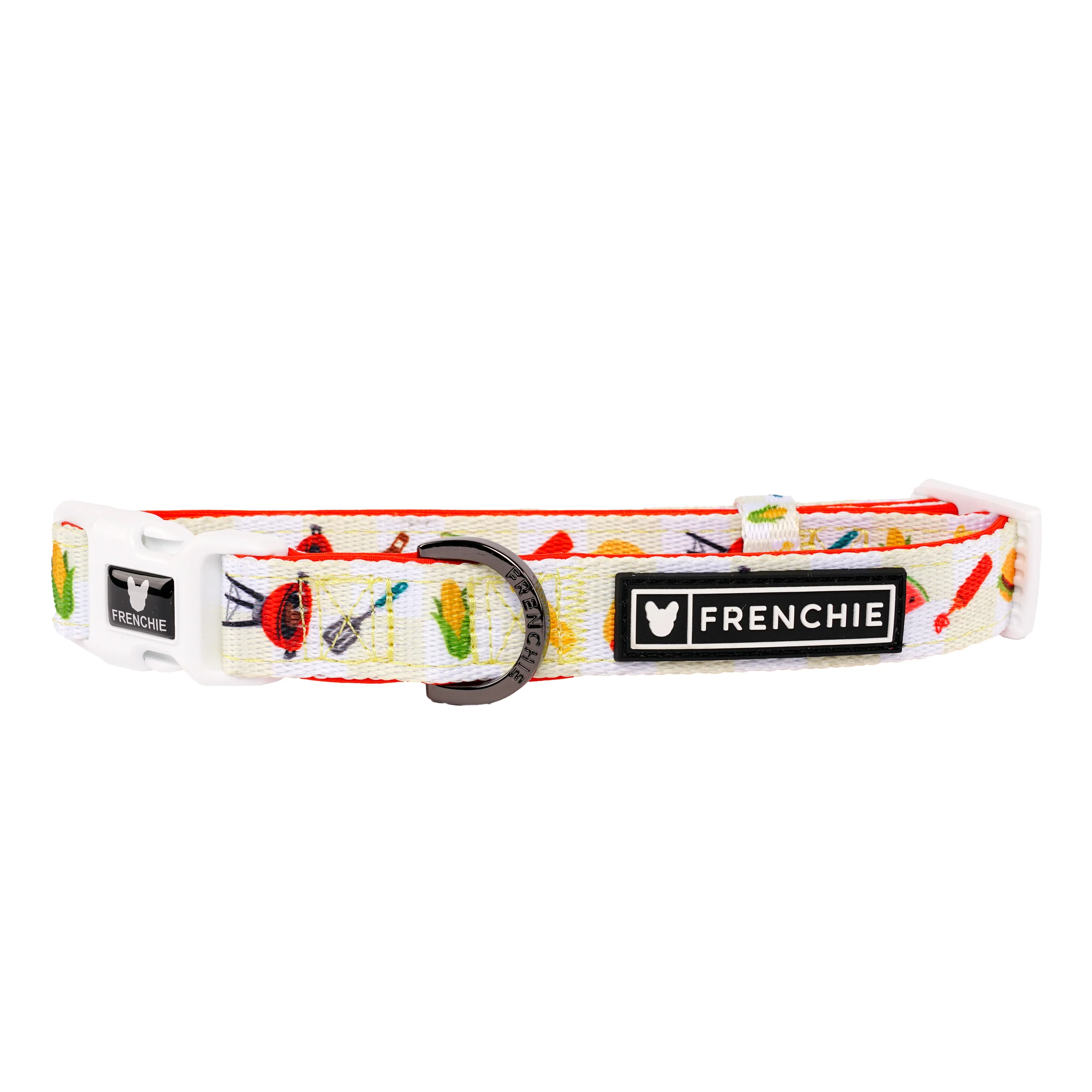 Frenchie Comfort Collar Cook Out with Neoprene Padding and D-Ring
