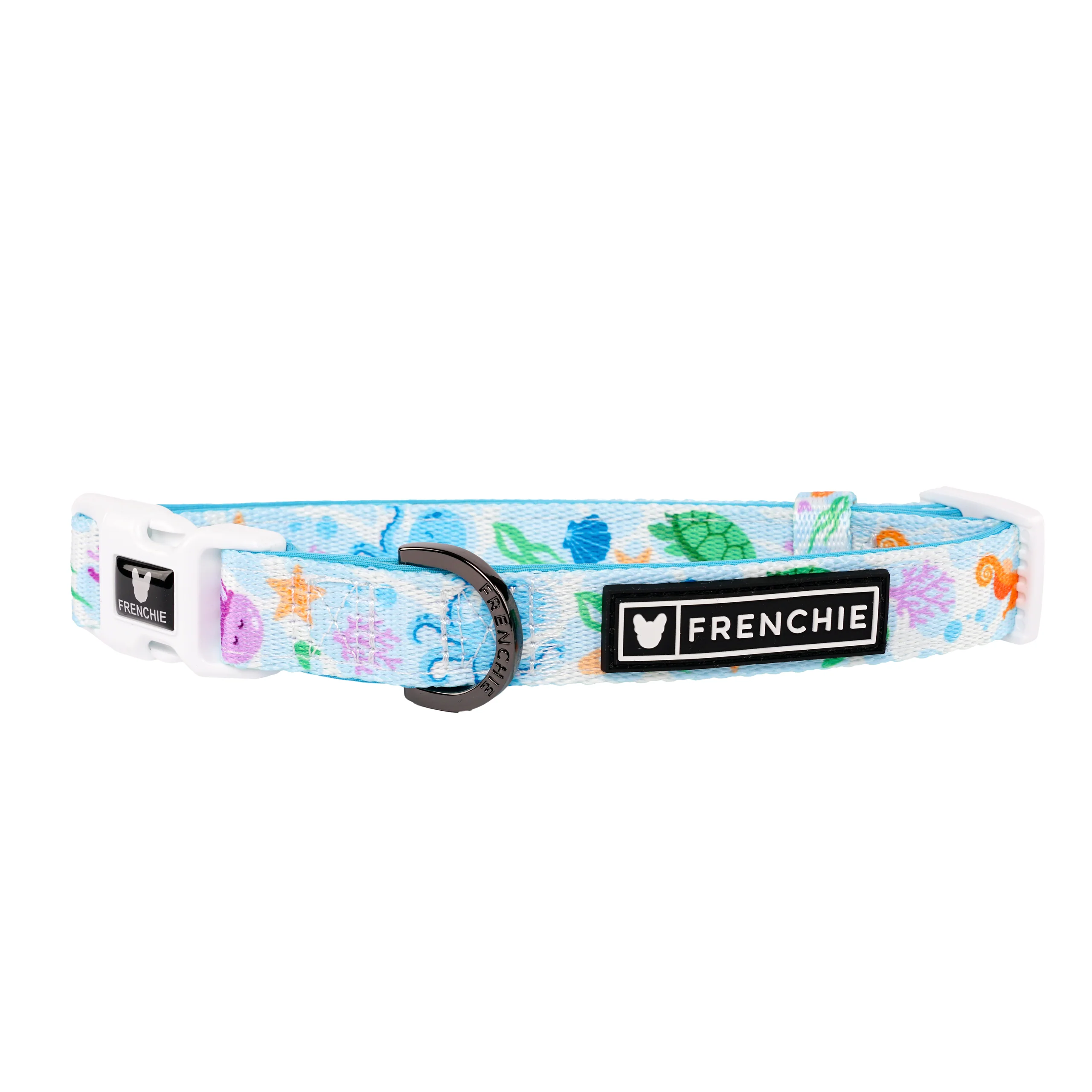 Frenchie Comfort Collar Aquatic Critters with Neoprene Padding